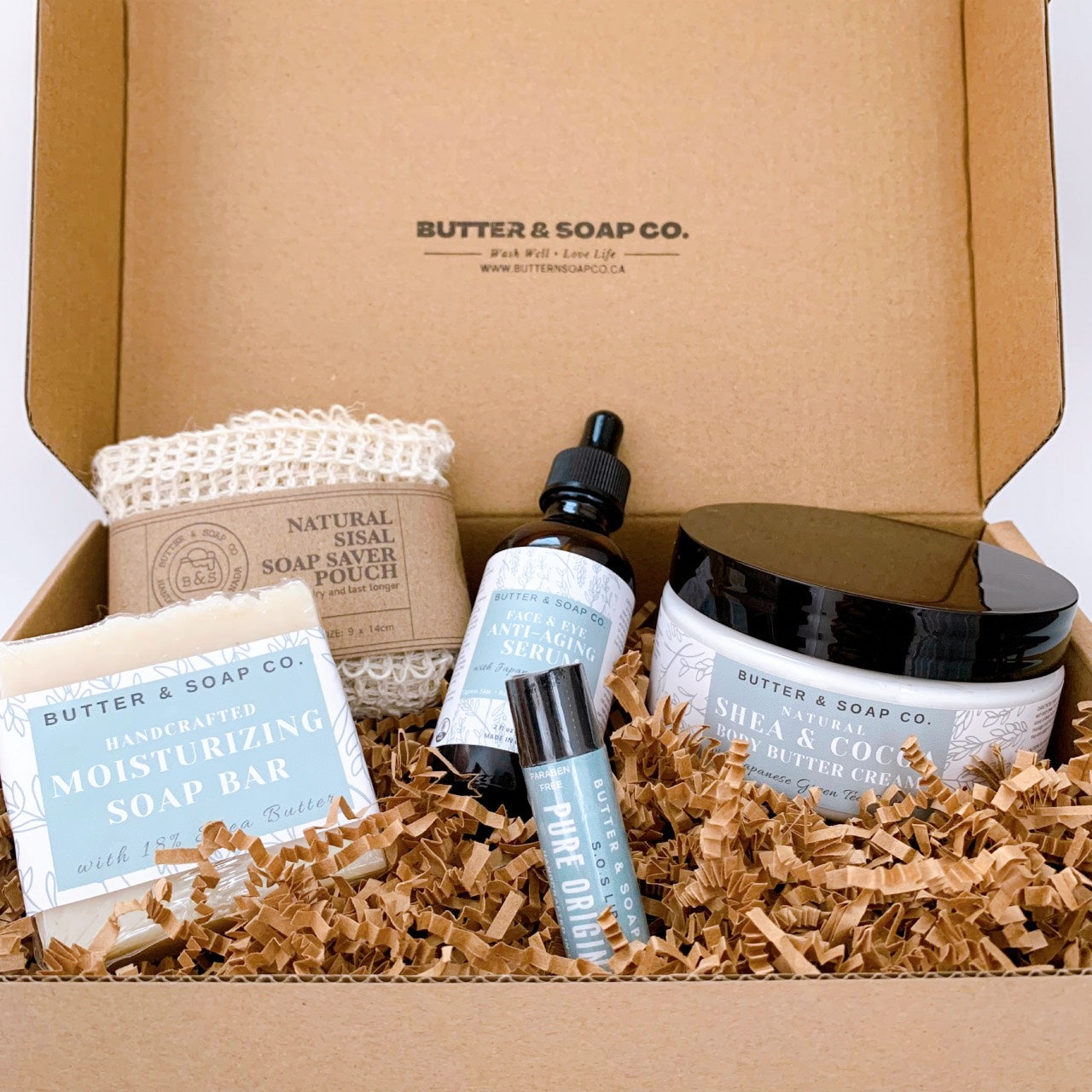 Butter & Soap Co. Original Natural Bath and Body Gift Sets