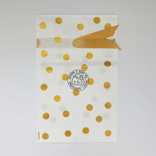 Golden Polka Dots Gift Bag - Add on item