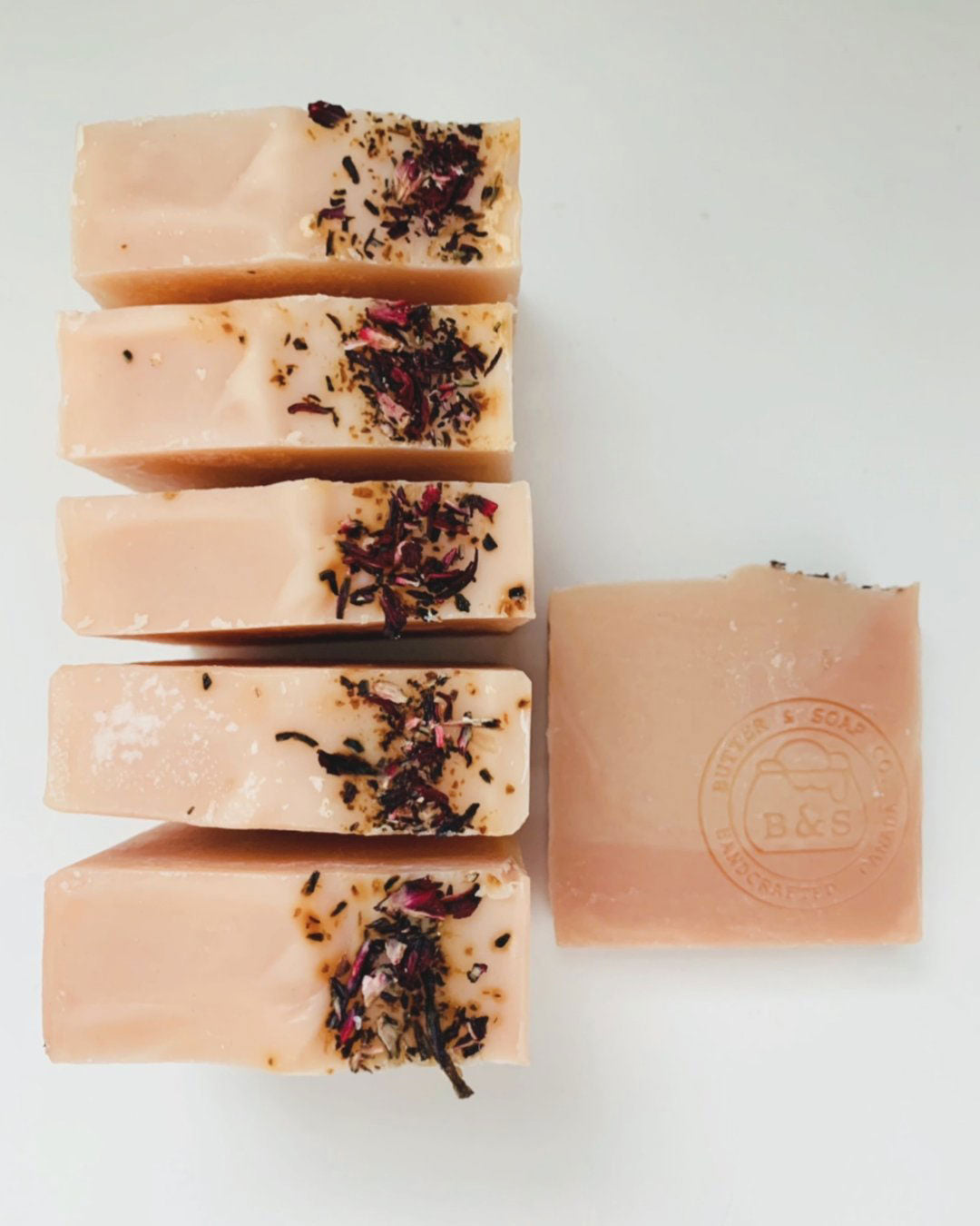 Natural Hibiscus Tea French Red Clay Spa Soap