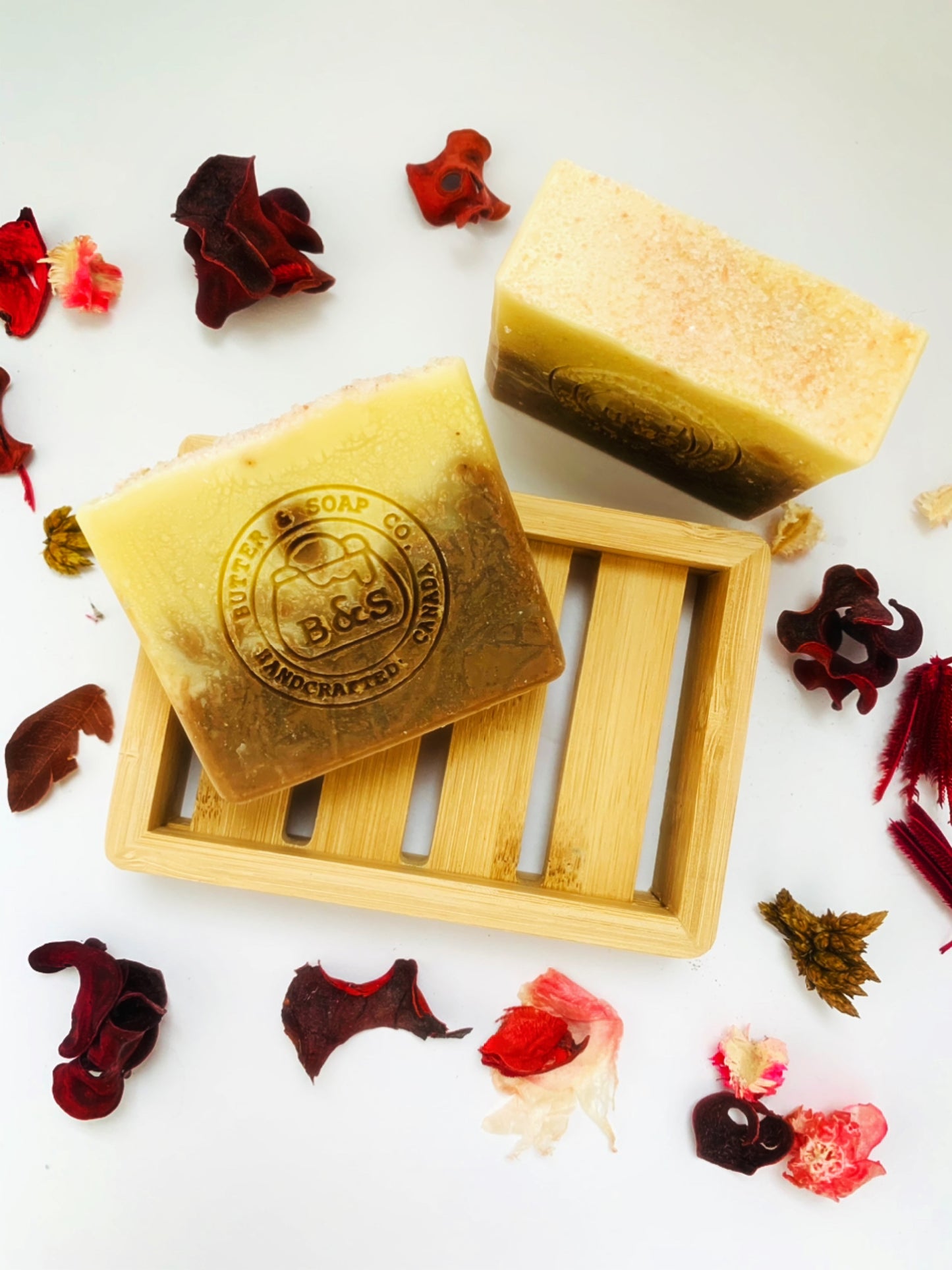 Natural Rose Garden Shea and Cocoa Soap Bar