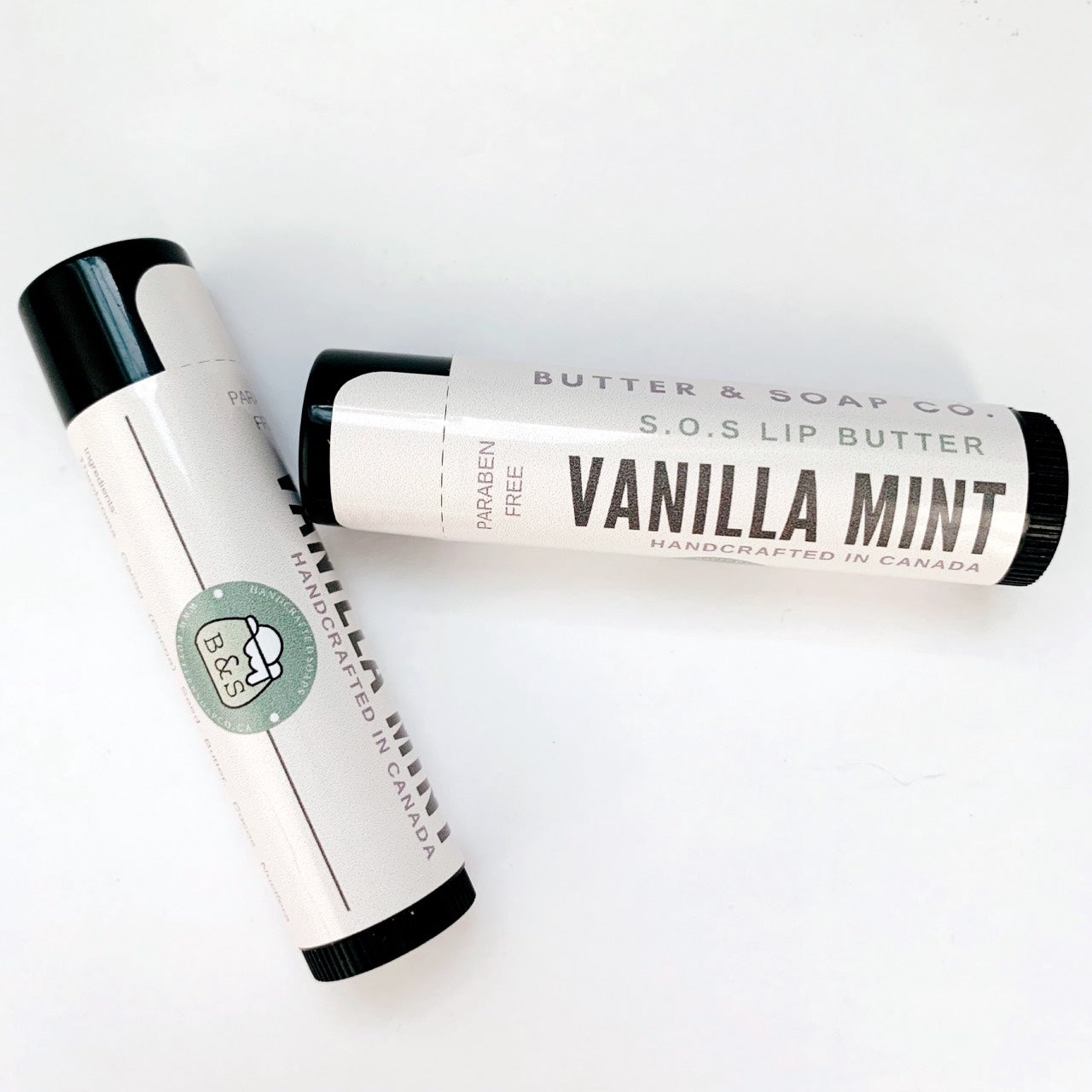 All Natural Cocoa Butter Lip Balm - Vanilla Mint