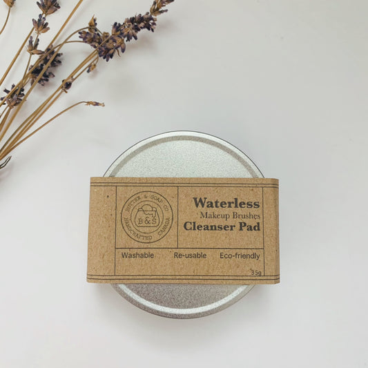 Waterless Makeup Brushes Cleanser Pad
