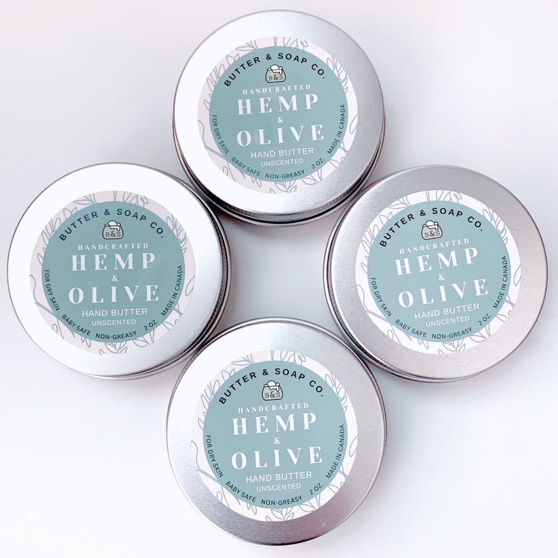 Butter & Soap Co. Hemp and Olive Nail and Hand Butter
