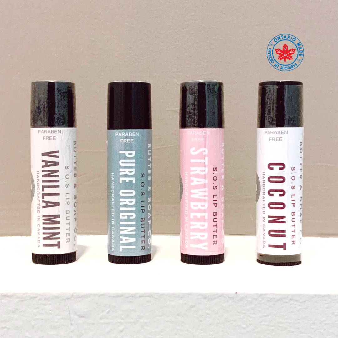 Butter & Soap Co. Lip balm collection
