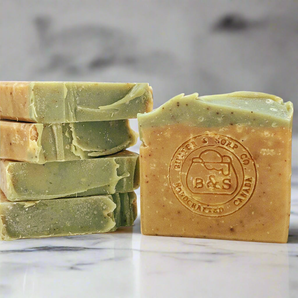 Avocado Coffee Exfoliating Bar with Cocoa Butter Vegan