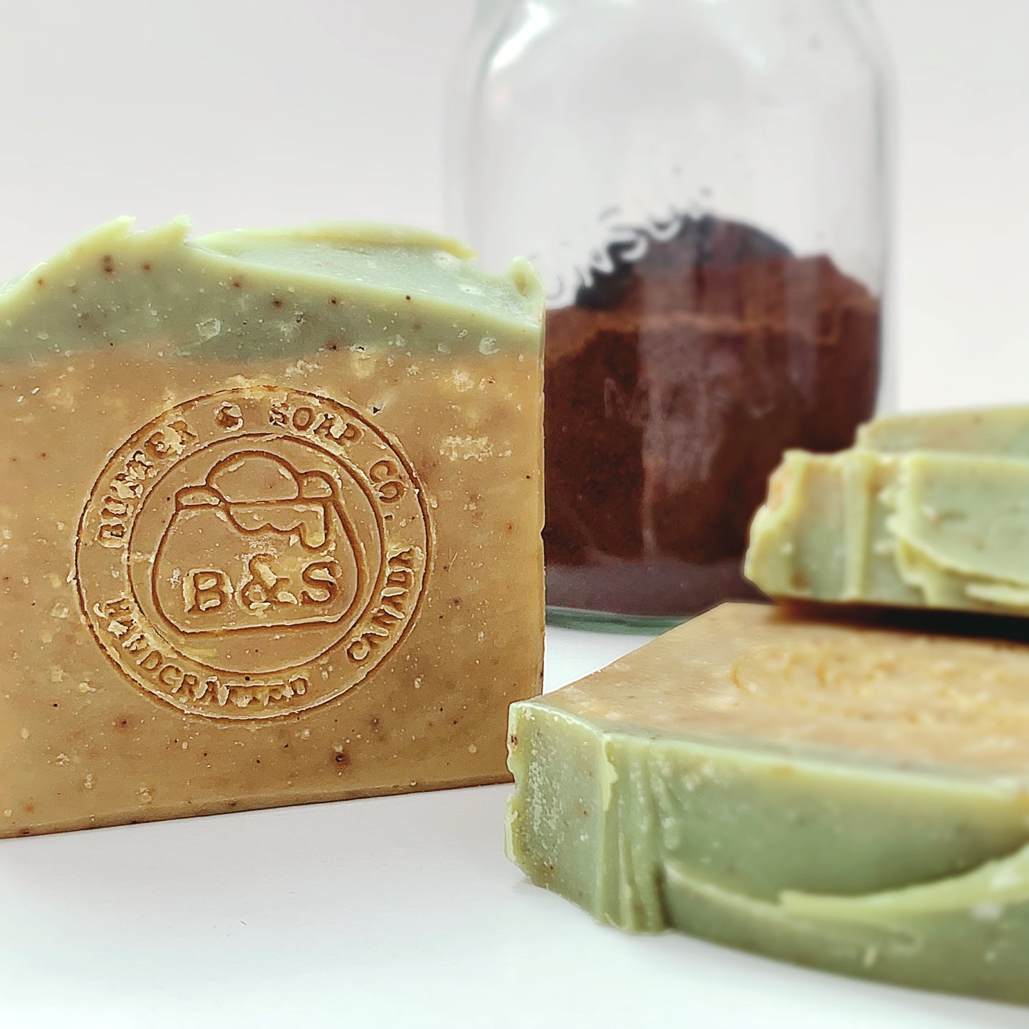 Avocado Coffee Exfoliating Bar with Cocoa Butter Vegan