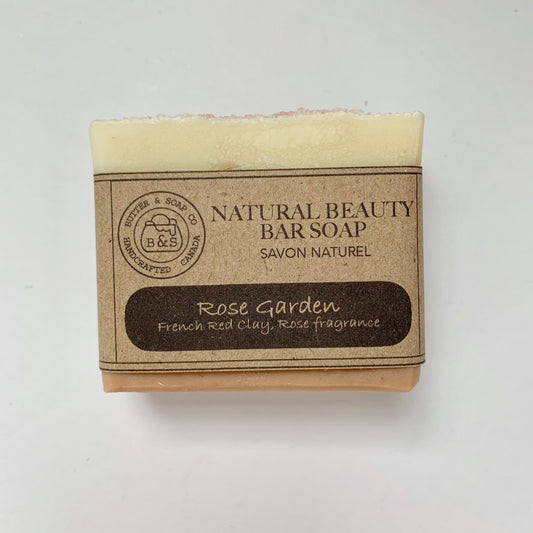 All Natural Rose Garden Double Butters Soap Bar