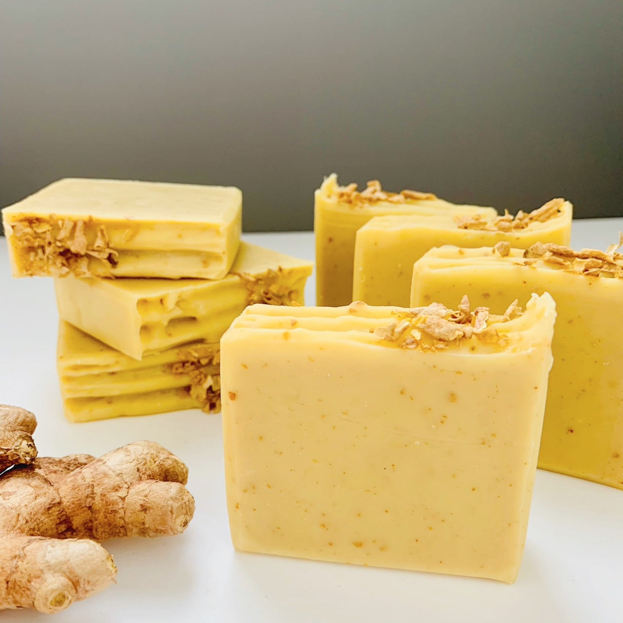 Handcrafted Ginger Botanical Soap